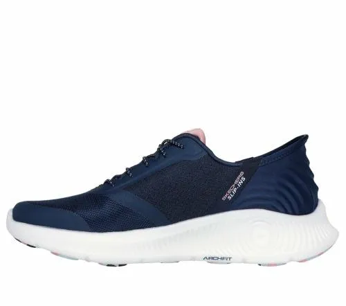 Slipins GO WALK Anywhere 8211 Vivi Navy Pink Women SKECHERS SlipOn