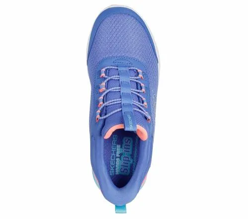 Slipins Microspec Max 8211 Color Trifecta Blue Multi Kids SKECHERS Big Kids UK Sizes 36