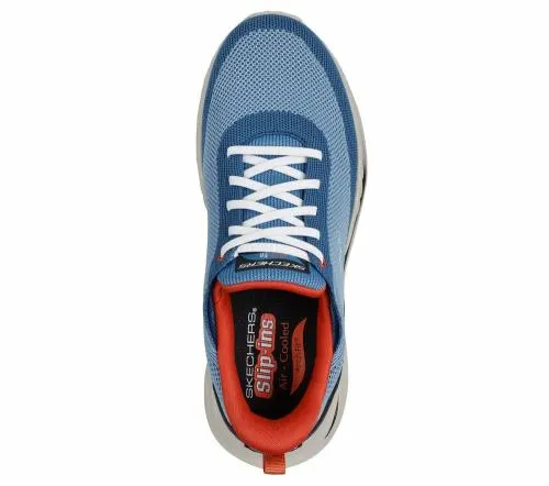 Slipins Relaxed Fit Arch Fit Orvan 8211 Kincade Aqua Men SKECHERS SlipOn