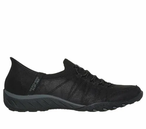 Slipins Relaxed Fit BreatheEasy 8211 HomeBody Black Women SKECHERS SlipOn