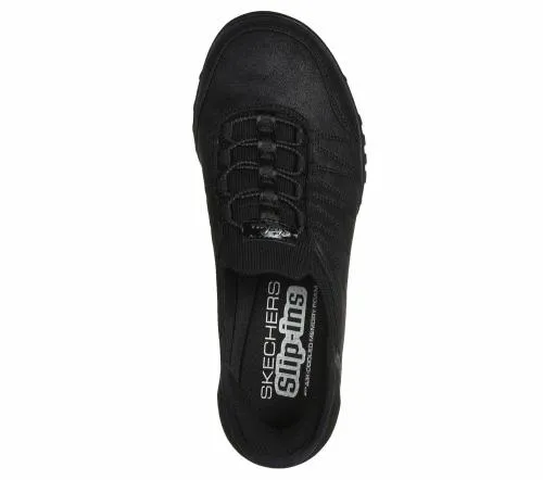 Slipins Relaxed Fit BreatheEasy 8211 HomeBody Black Women SKECHERS SlipOn