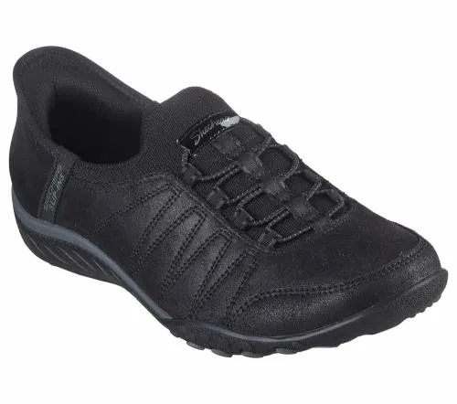 Slipins Relaxed Fit BreatheEasy 8211 HomeBody Black Women SKECHERS SlipOn
