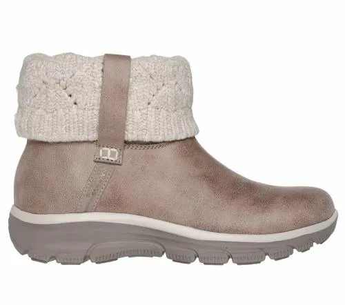 Slipins Relaxed Fit Easy Going 8211 Cozy Weather 2 Taupe Women SKECHERS SlipOn