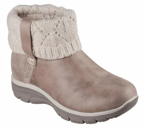 Slipins Relaxed Fit Easy Going 8211 Cozy Weather 2 Taupe Women SKECHERS SlipOn