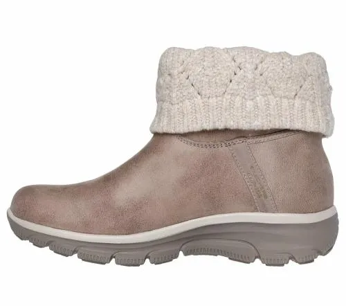 Slipins Relaxed Fit Easy Going 8211 Cozy Weather 2 Taupe Women SKECHERS SlipOn