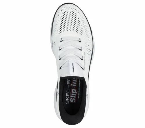 Slipins Summits 8211 Perfo White Black Men SKECHERS SlipOn