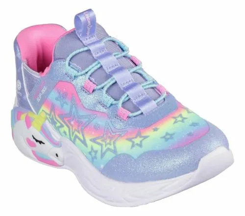Slipins Unicorn Dreams 8211 Starry Lite Lavender Multi Kids SKECHERS Kids UK Sizes 9525