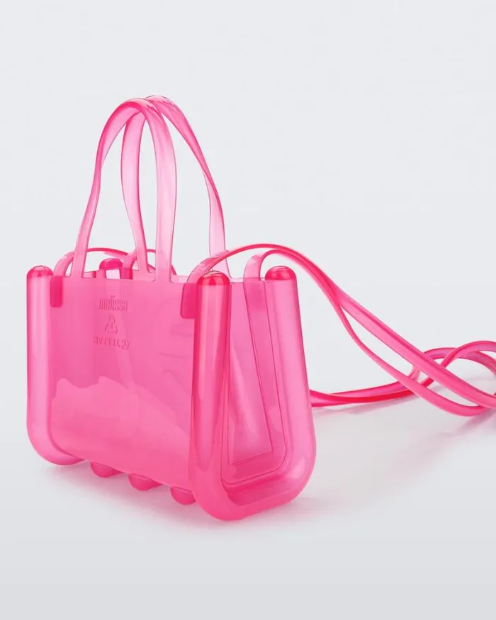 Small Jelly Shopper Pink Women Melissa Handbags