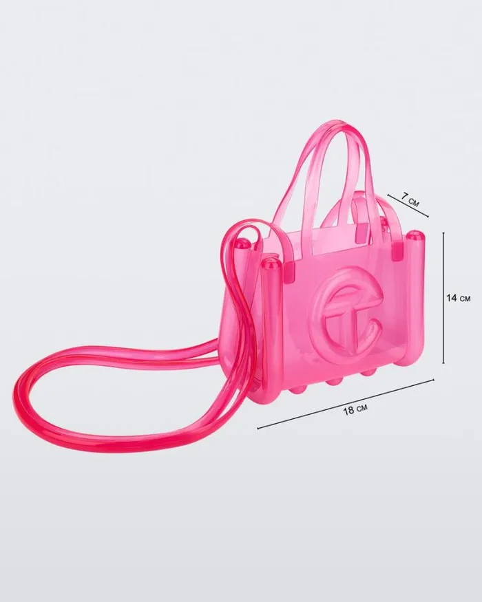 Small Jelly Shopper Pink Women Melissa Handbags