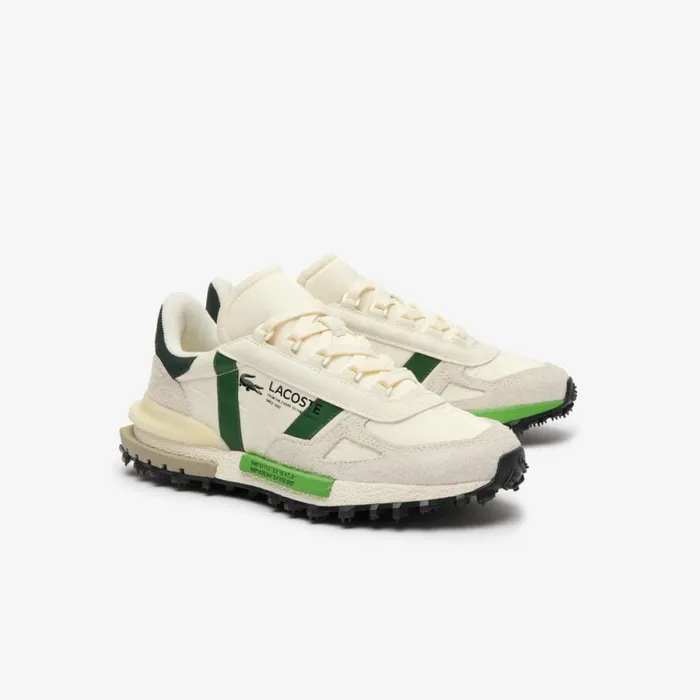 Sneakers Men Lacoste Men039s Elite Active Sneakers Off Whtdk Grn 1y5