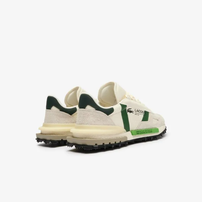 Sneakers Men Lacoste Men039s Elite Active Sneakers Off Whtdk Grn 1y5