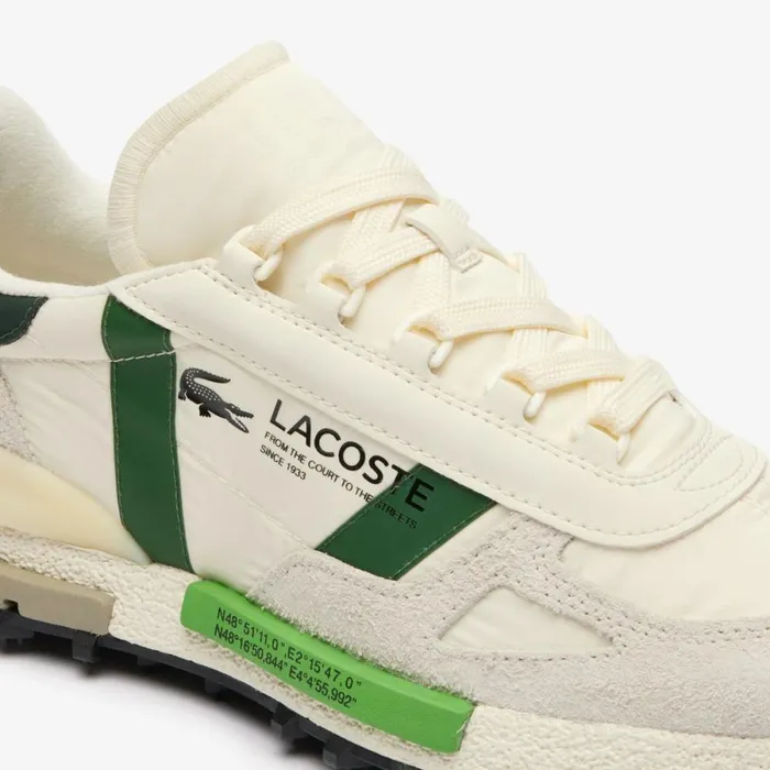 Sneakers Men Lacoste Men039s Elite Active Sneakers Off Whtdk Grn 1y5