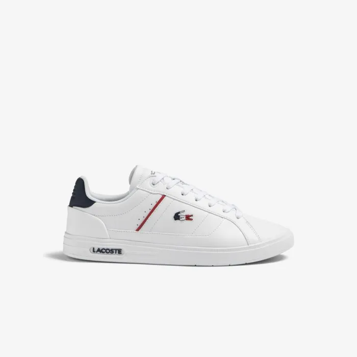 Sneakers Men Lacoste Men039s Europa Pro Leather Heel Pop Sneakers Whtnvyred 407 Sneakers Men Lacoste Men039s Europa Pro Leather Heel Pop Sneakers Whtnvyred 407