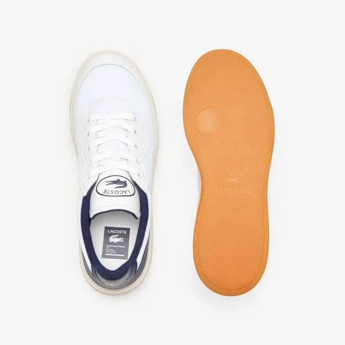 Sneakers Men Lacoste Men039s G80 Club Popped Heel Sneakers White Navy 042