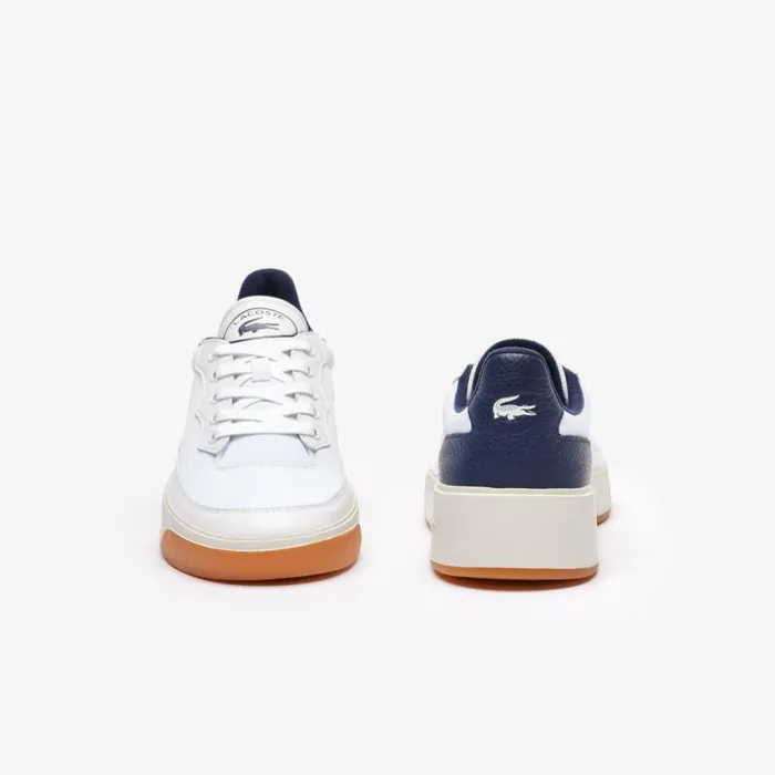 Sneakers Men Lacoste Men039s G80 Club Popped Heel Sneakers White Navy 042