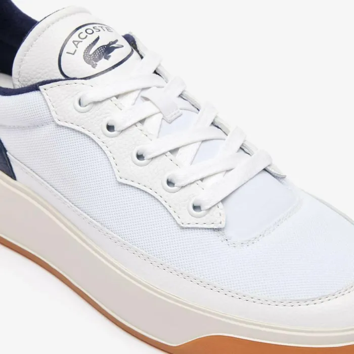 Sneakers Men Lacoste Men039s G80 Club Popped Heel Sneakers White Navy 042