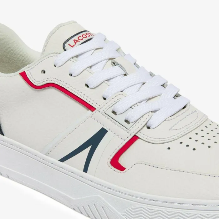 Sneakers Men Lacoste Men039s L001 Leather Sneakers Whtnvyred 407