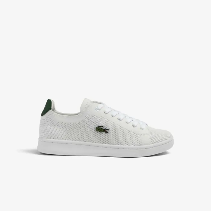 Sneakers Women Lacoste Women039s Carnaby Piqu HeelPop Sneakers Whitegreen 082