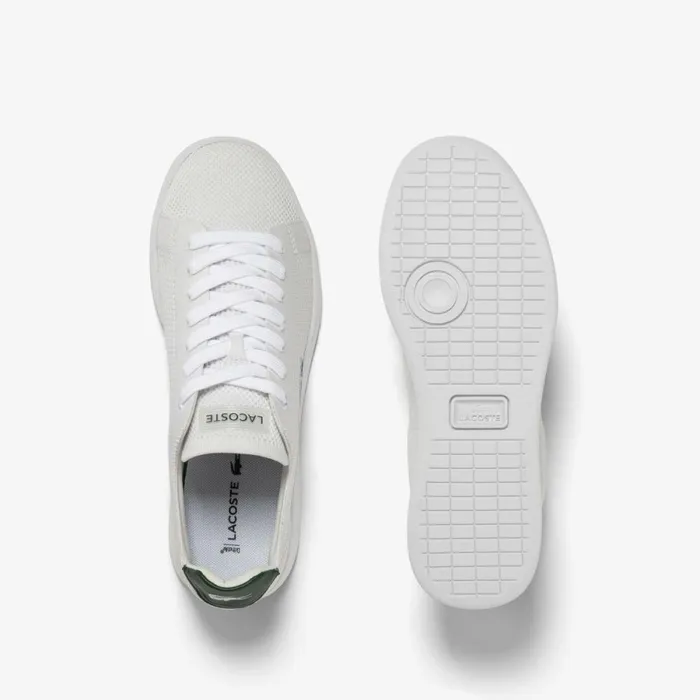 Sneakers Women Lacoste Women039s Carnaby Piqu HeelPop Sneakers Whitegreen 082