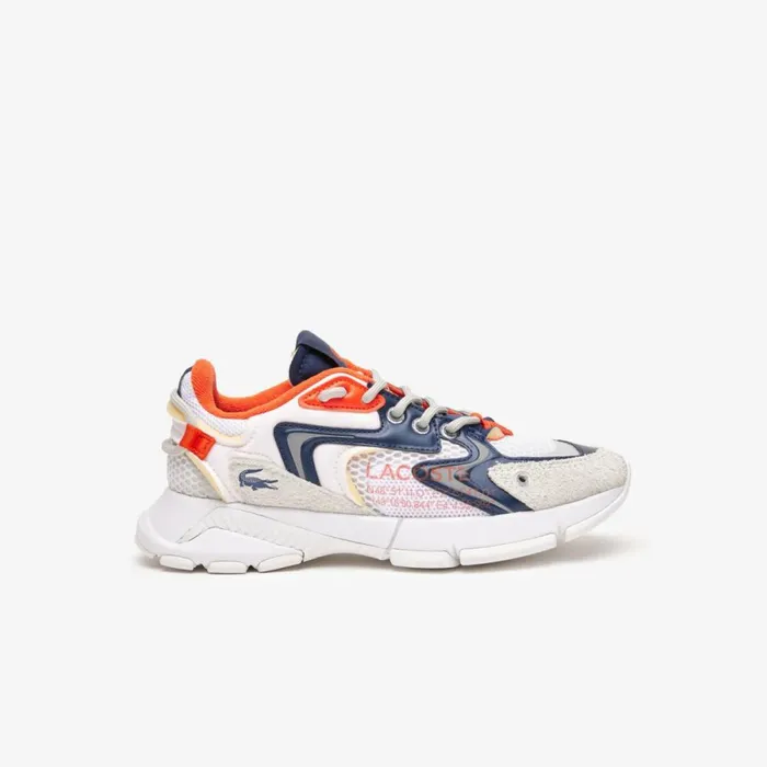 Sneakers Women Lacoste Women039s L003 Neo Sneakers Whiteorange 1u2
