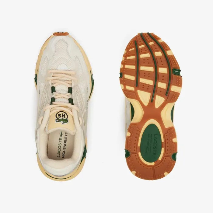 Sneakers Women Lacoste Women039s Lacoste L003 2K24 X Highsnobiety Sneakers Off Whtgrn Wg1