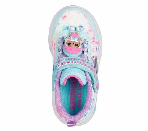 Snuggle Sneaks 8211 Skech Squad Mint Multi Kids SKECHERS Toddlers UK Sizes 49