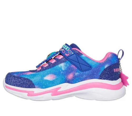 Snuggle Sneaks 8211 Skech Squad Navy Multi Kids SKECHERS Big Kids UK Sizes 36