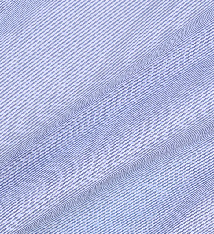 Sporty and Rich Shirting Women Bristol Crest Oversized Shirt 8211 WhiteNavy Stripe
