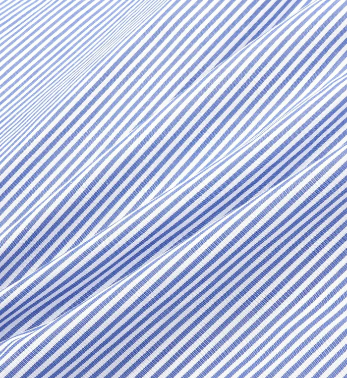 Sporty and Rich Shirts Men SR Sport Oversized Shirt 8211 Blue Striped