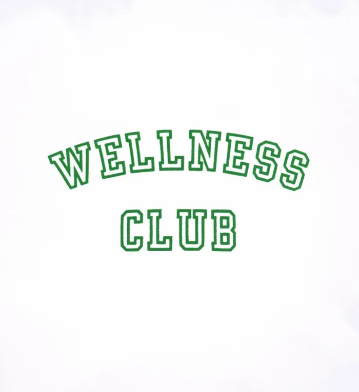 Sporty and Rich Shorts Men Wellness Club Gym Short 8211 WhiteVerde