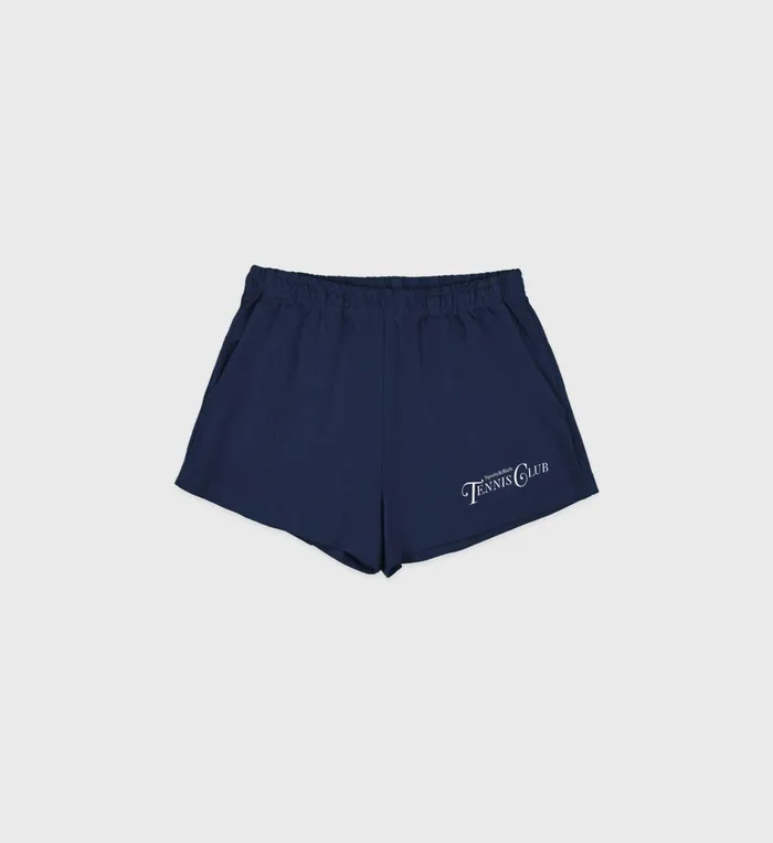 Sporty and Rich Shorts Women Rizzoli Tennis Disco Short 8211 NavyWhite