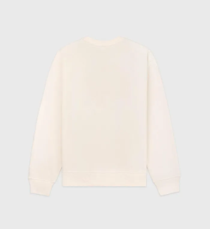 Sporty and Rich Sweatshirts Women Wellness Ivy Crewneck 8211 CreamNavy
