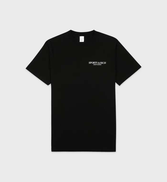 Sporty and Rich TShirts and Tops Women Made In California TShirt 8211 BlackWhite Sporty and Rich TShirts and Tops Women Made In California TShirt 8211 BlackWhite