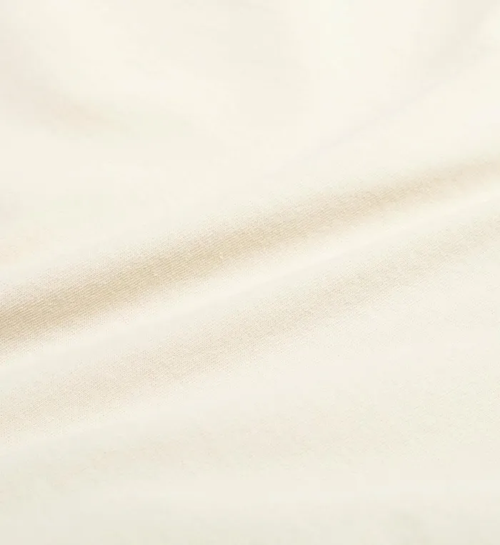 Sporty and Rich Underwear Women Serif Logo Thong 8211 Cream