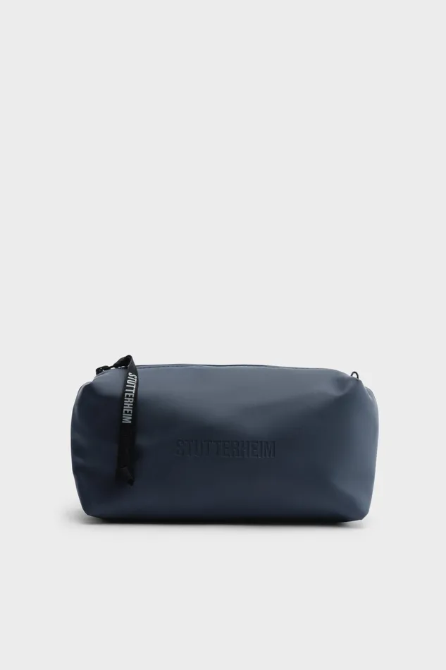 Stutterheim Container Large Wash Bag Navy Women Wash Bags