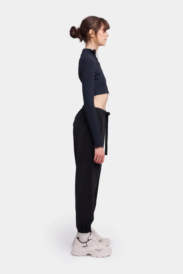 Stutterheim Dala Trousers Black Women Bottoms
