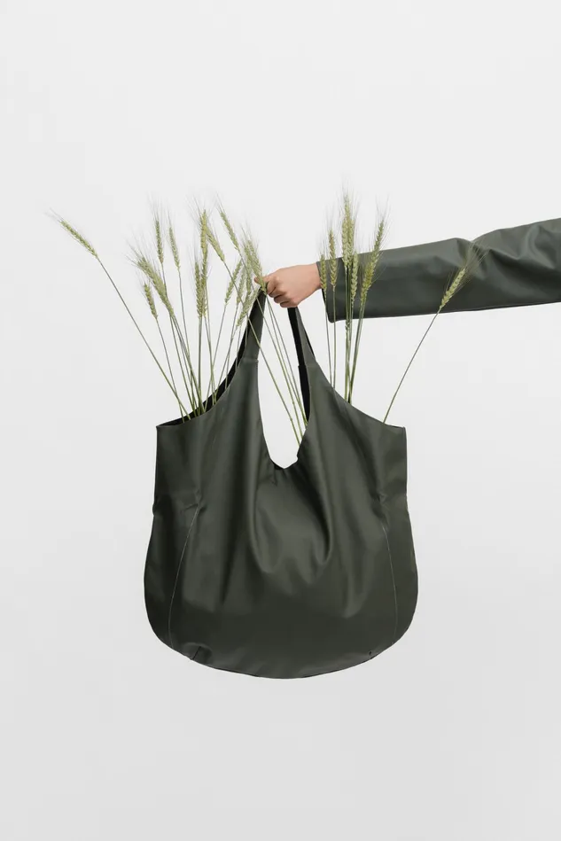 Stutterheim Svea Bag Green Women Weekend Bags