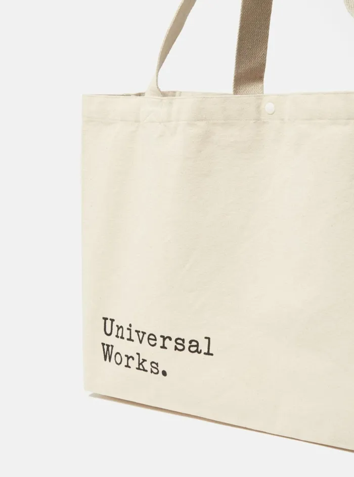 Suit Bag In Ecru Cotton Men Universal Works Bags