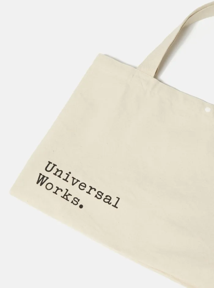 Suit Bag In Ecru Cotton Men Universal Works Bags