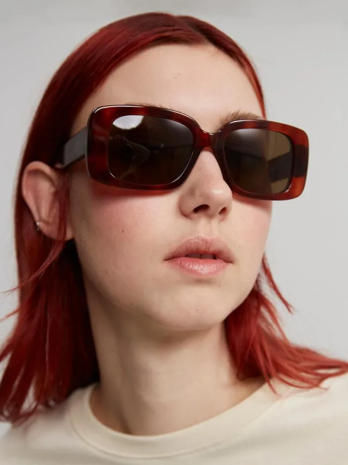Sunglasses WomenMen Holzweiler Georg Frame Brown