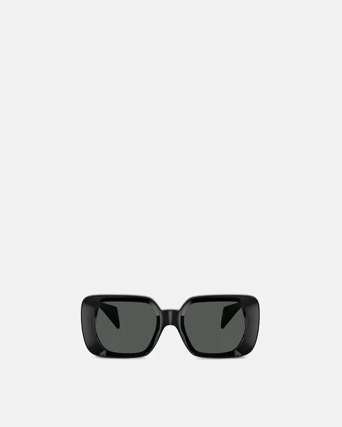 Sunglasses WomenMen Versace Medusa Medallion Sunglasses Blackgold