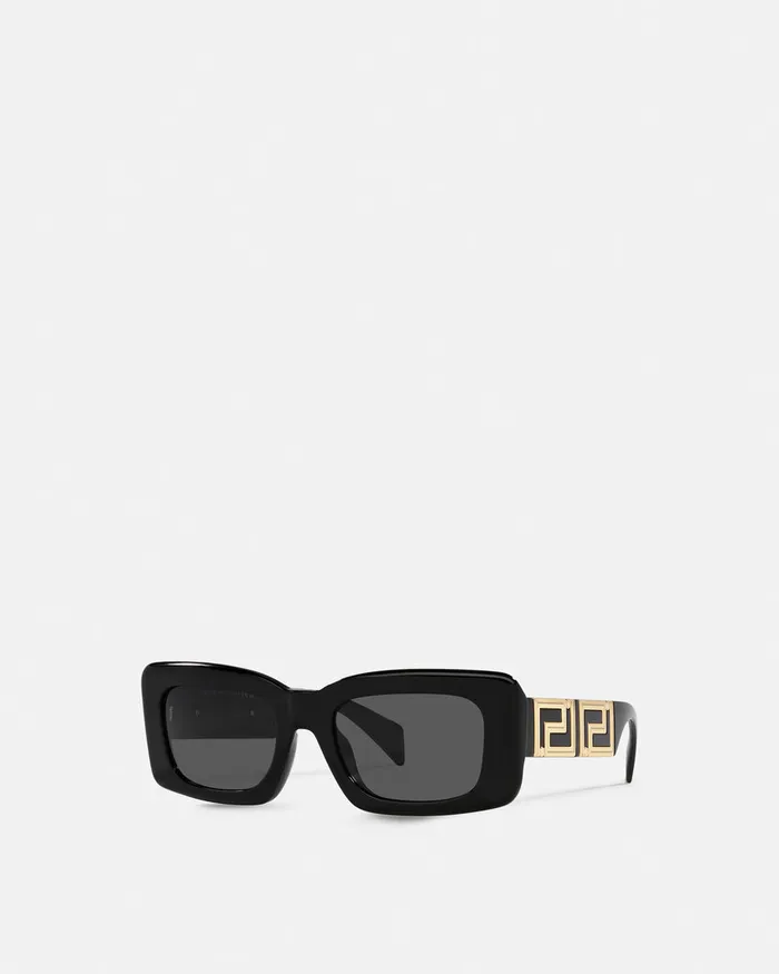 Sunglasses Women Versace Endless Greca Sunglasses Blackgold
