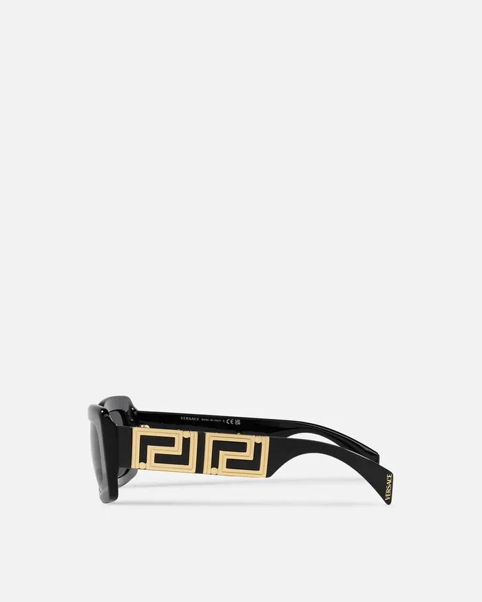 Sunglasses Women Versace Endless Greca Sunglasses Blackgold