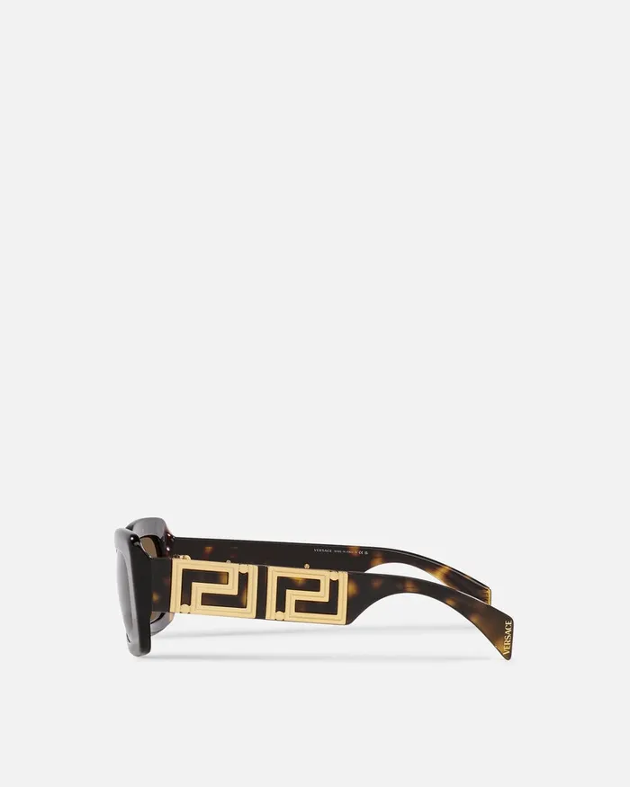 Sunglasses Women Versace Endless Greca Sunglasses Havana