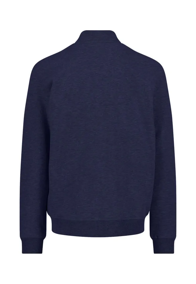 Sweater Men FYNCHHATTON Part Jacket With A Stand up Collar And Logodail photos With Interferers Navymedium Gray