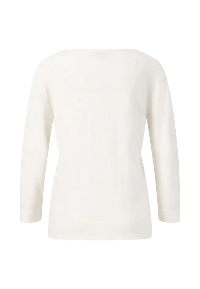 Sweater Women FYNCHHATTON Light Knitting Sweater Made Of Cottonsilk Mix Milkfondant Pinkbright Apricotblack