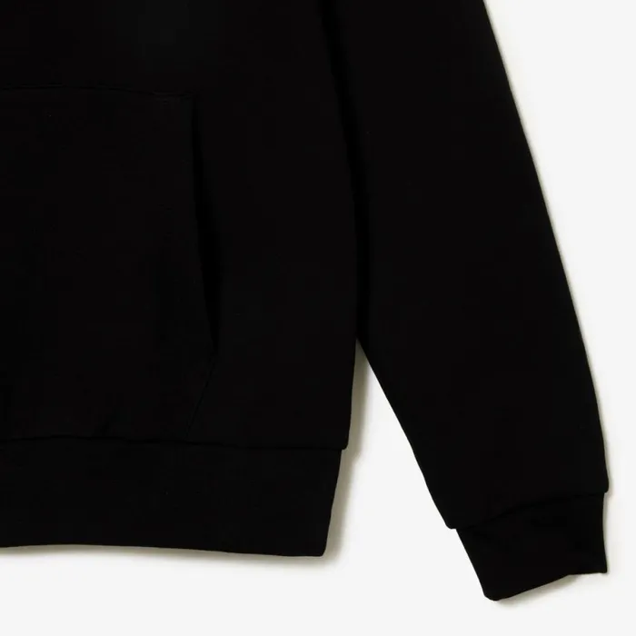 Sweaters and Sweatshirts Men Lacoste Men039s Classic Fit Cotton Blend Hoodie Black 031