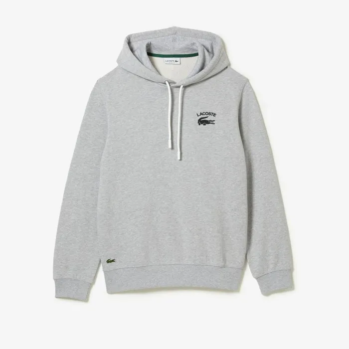 Sweaters and Sweatshirts Men Lacoste Men039s Classic Fit Hoodie Grey Chine Cca Sweaters and Sweatshirts Men Lacoste Men039s Classic Fit Hoodie Grey Chine Cca