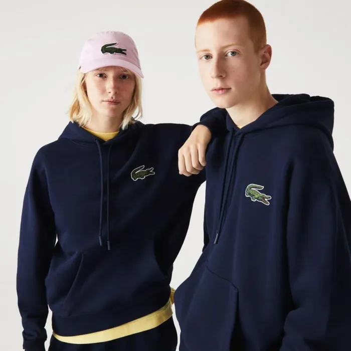 Sweaters and Sweatshirts MenWomen Lacoste Unisex Loose Fit Hoodie Navy Blue 166 Sweaters and Sweatshirts MenWomen Lacoste Unisex Loose Fit Hoodie Navy Blue 166