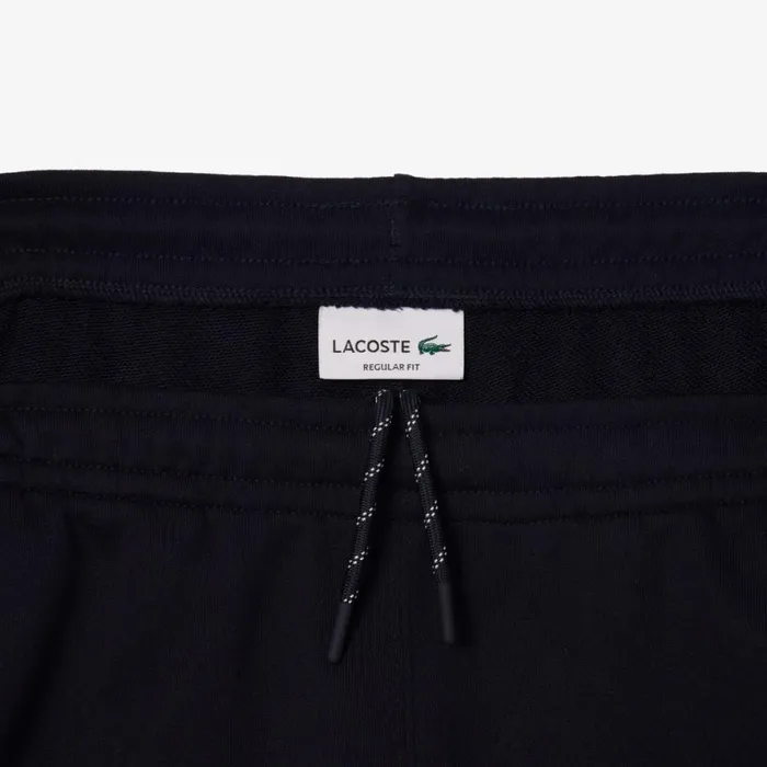 Sweatpants and Trousers Men Lacoste Men039s Bold Stripes Fleece Sweatpants Abysm Blue Hde